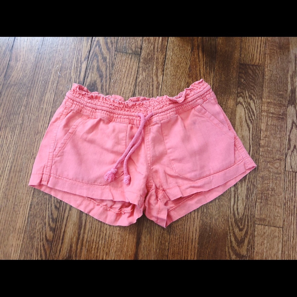 Coral Summer Shorts